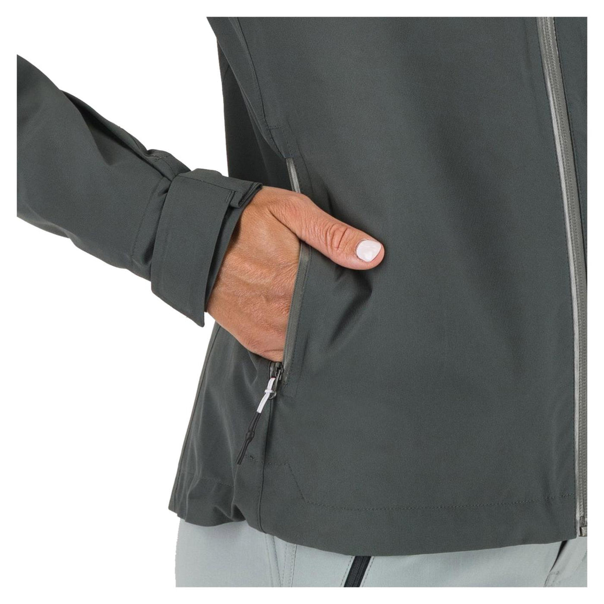 KARPOS PLUVIA W JACKET - C1-grigio-s - vista 4