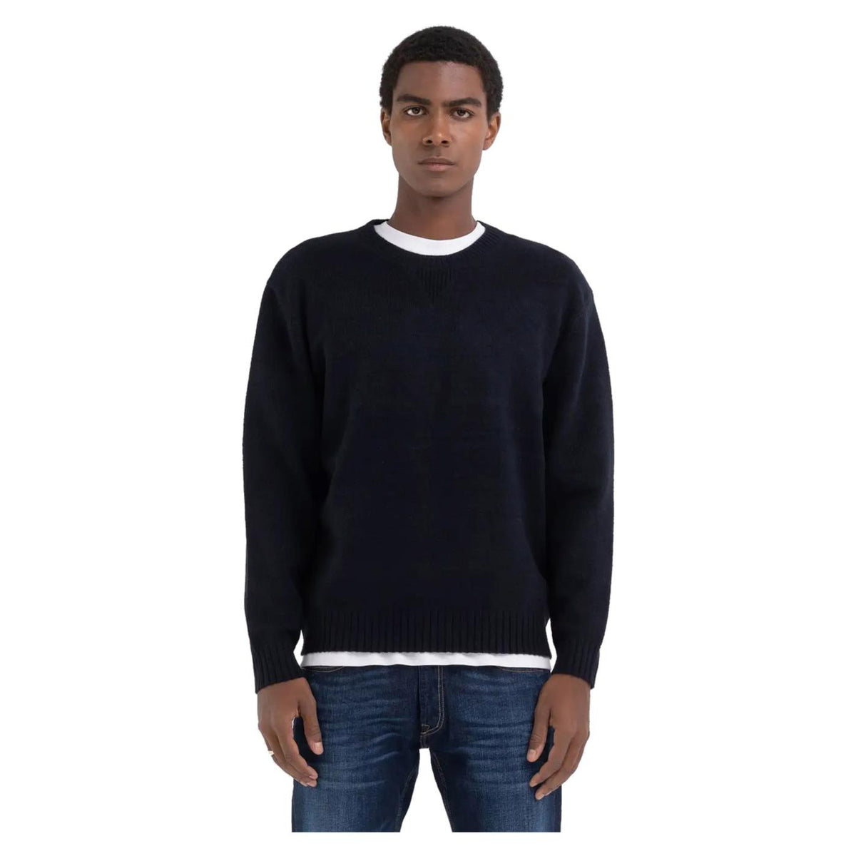 REPLAY MAGLIONE UOMO - Blu - immagine principale