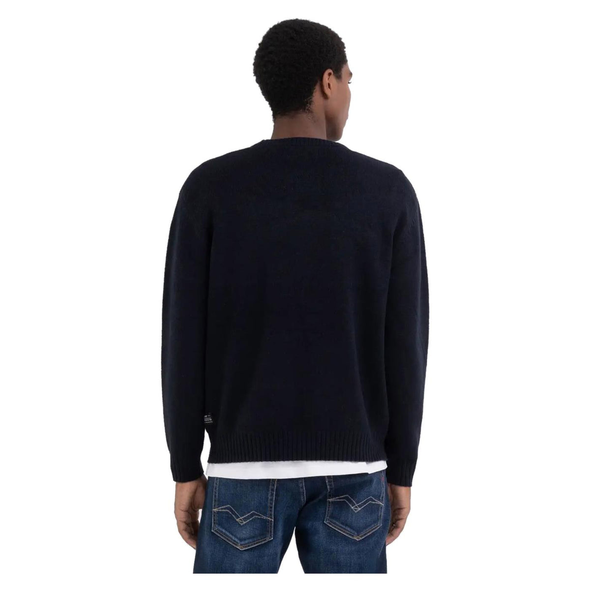 REPLAY MAGLIONE UOMO - Blu - vista 2