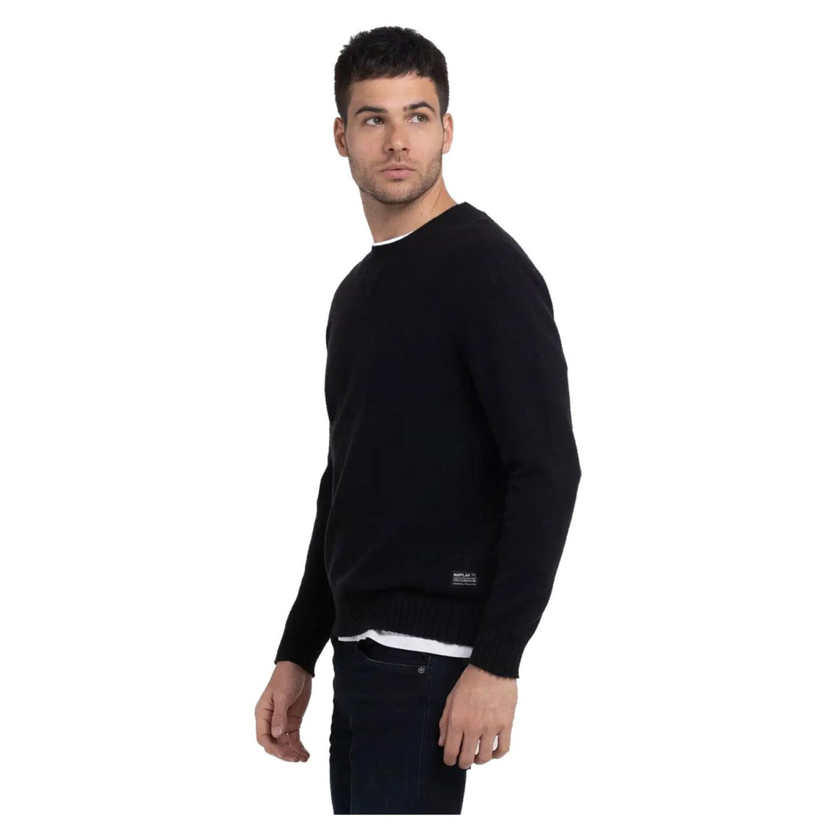 REPLAY MAGLIONE UOMO - Nero - vista 3