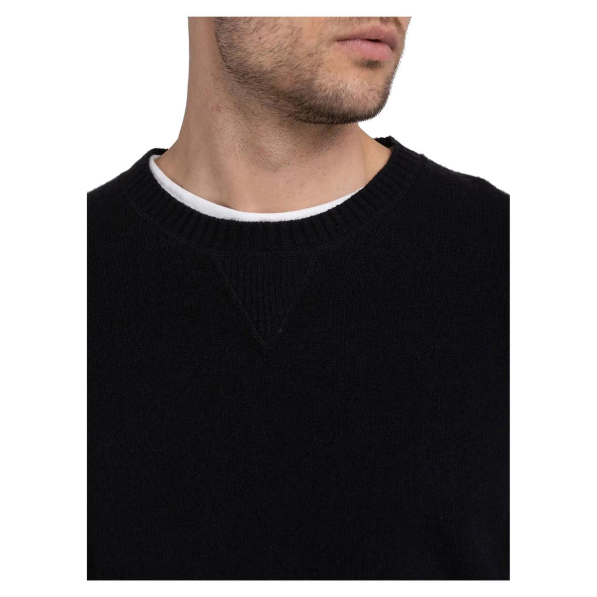 REPLAY MAGLIONE UOMO - Nero - vista 4