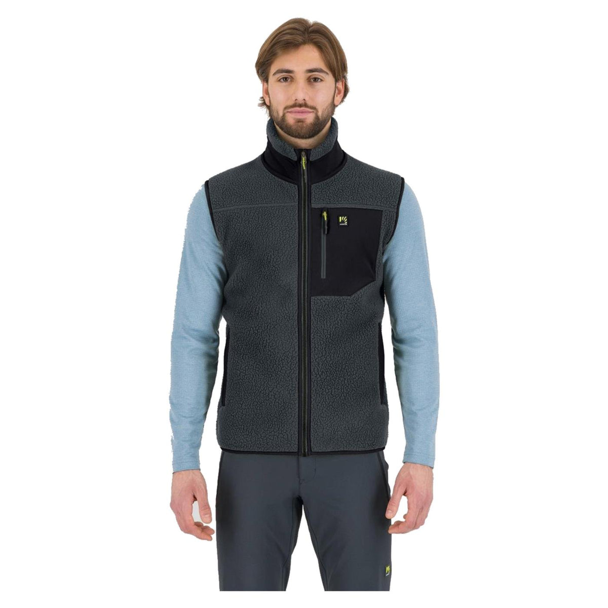 KARPOS MOIAZZA RETRO' FLC VEST - Grigio scuro - immagine principale