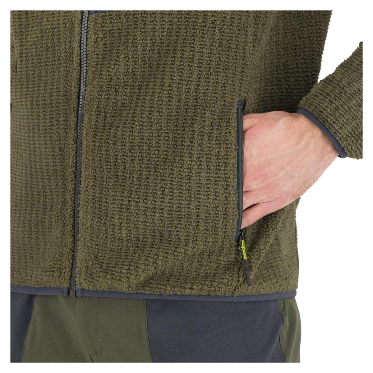 KARPOS ROCCHETTA EVO HOODIE FLC - Verde - vista 3
