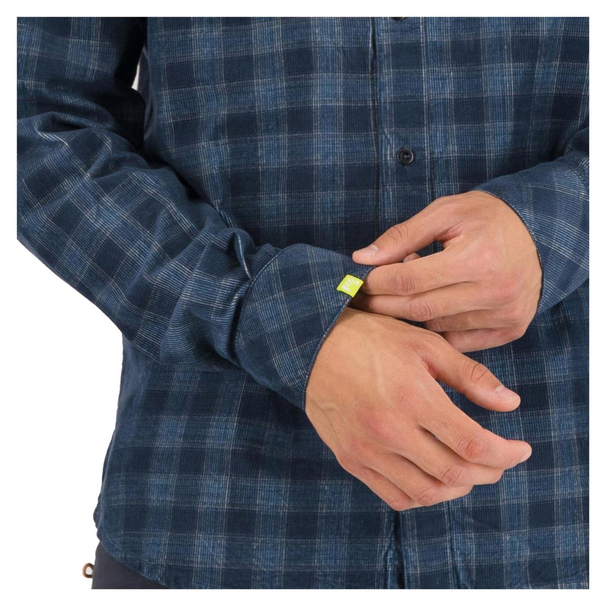 KARPOS MARTORA VELVET SHIRT - Blu - vista 3