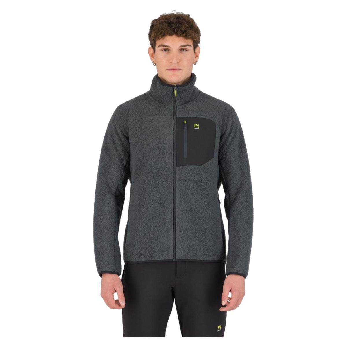 KARPOS MOIAZZA RETRO' FLEECE - Grigio scuro - immagine principale