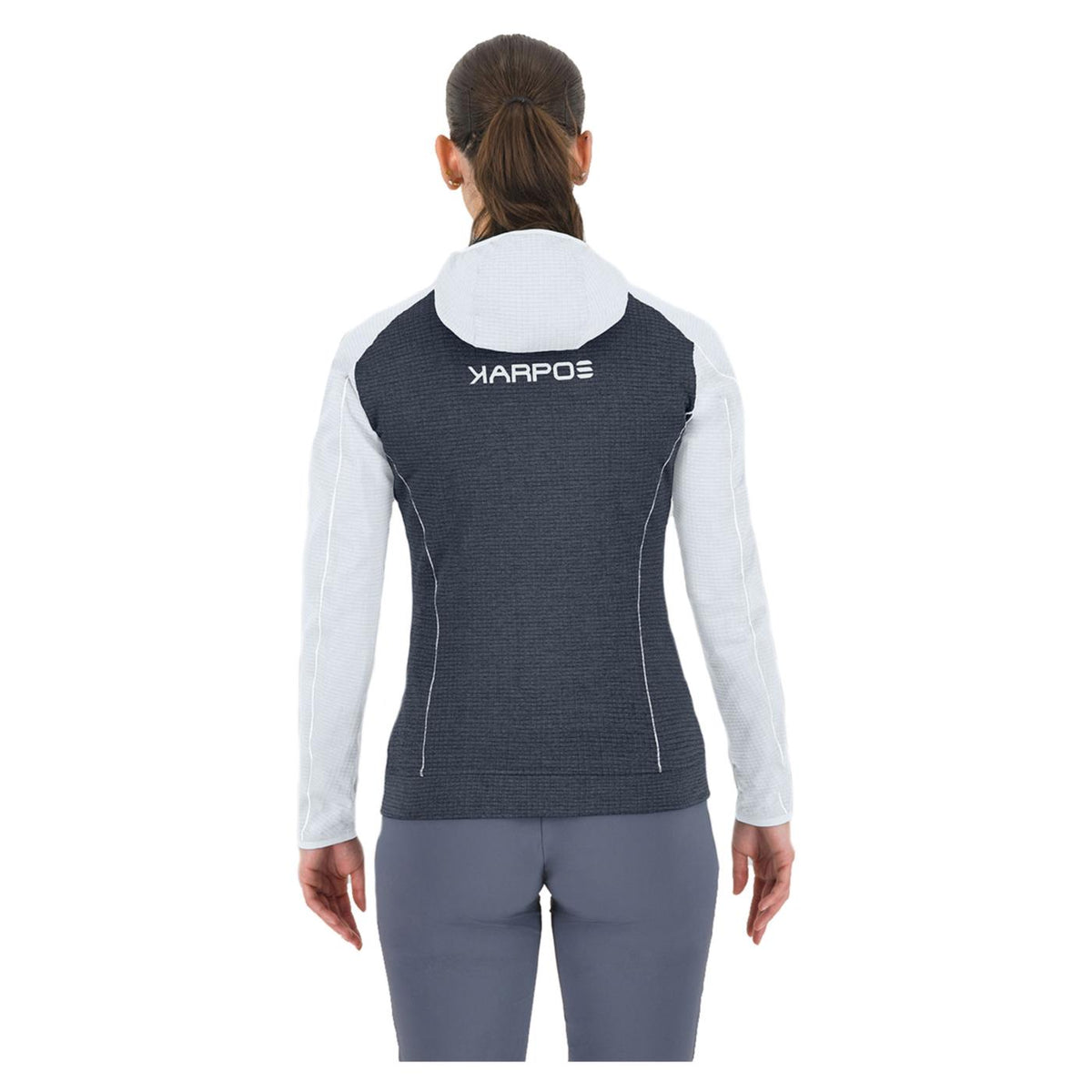 KARPOS AMBRIZZOLA W FULL-ZIP - C1-grigio-s - vista 2