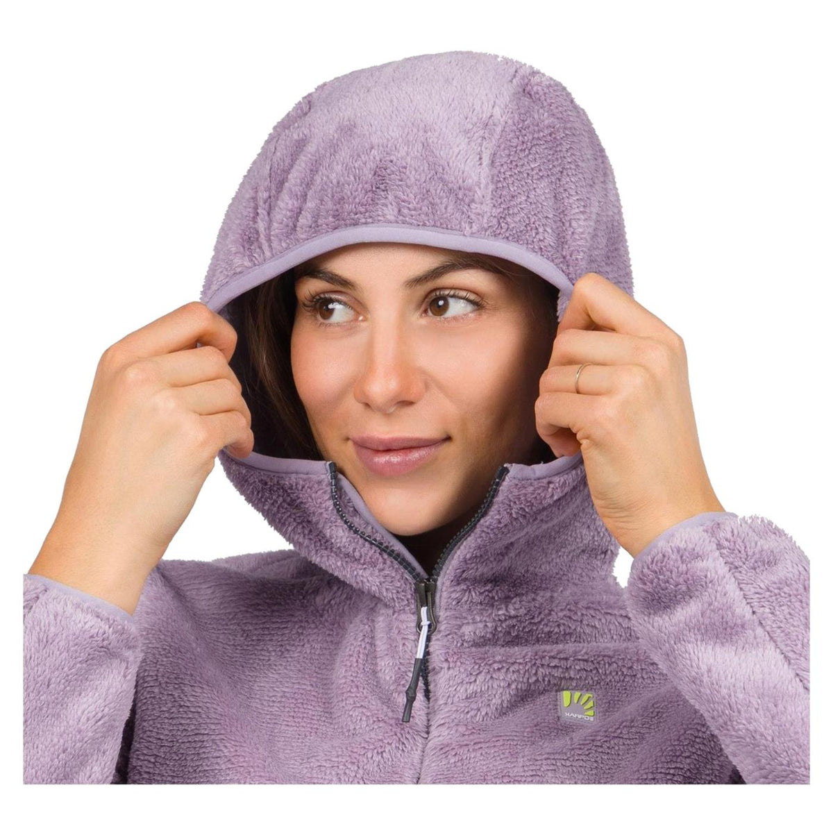 KARPOS VERTICE HOODIE W FLEECE - Viola - vista 3