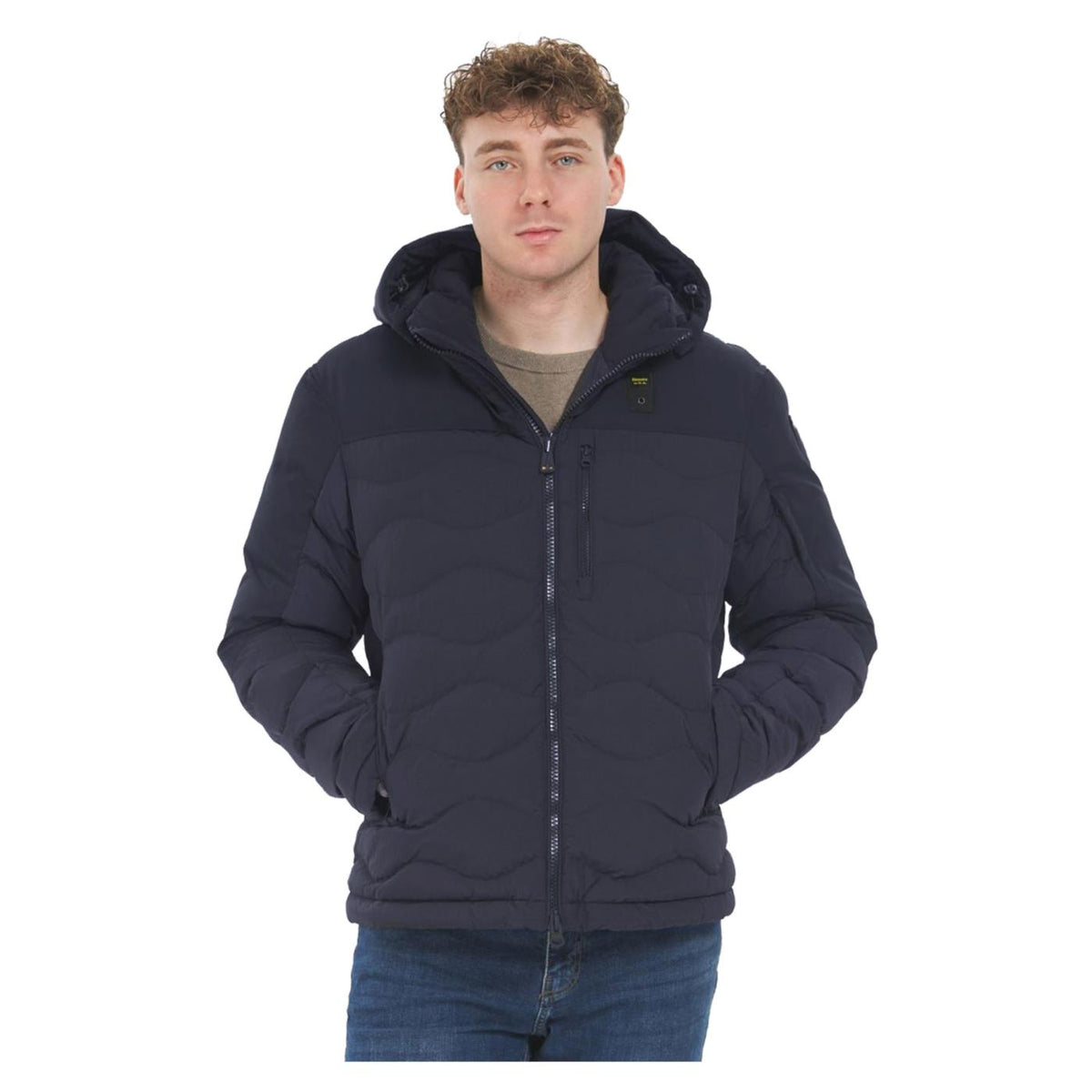 BLAUER JACKET HARTFORD - Blu - vista 3