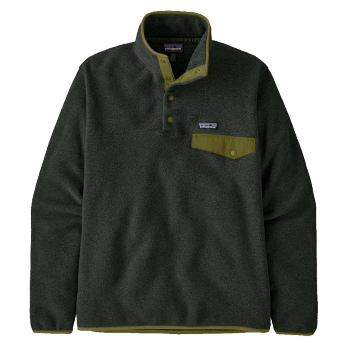 PATAGONIA LW SYNCHILLA SNAP-T PO - Verde - immagine principale