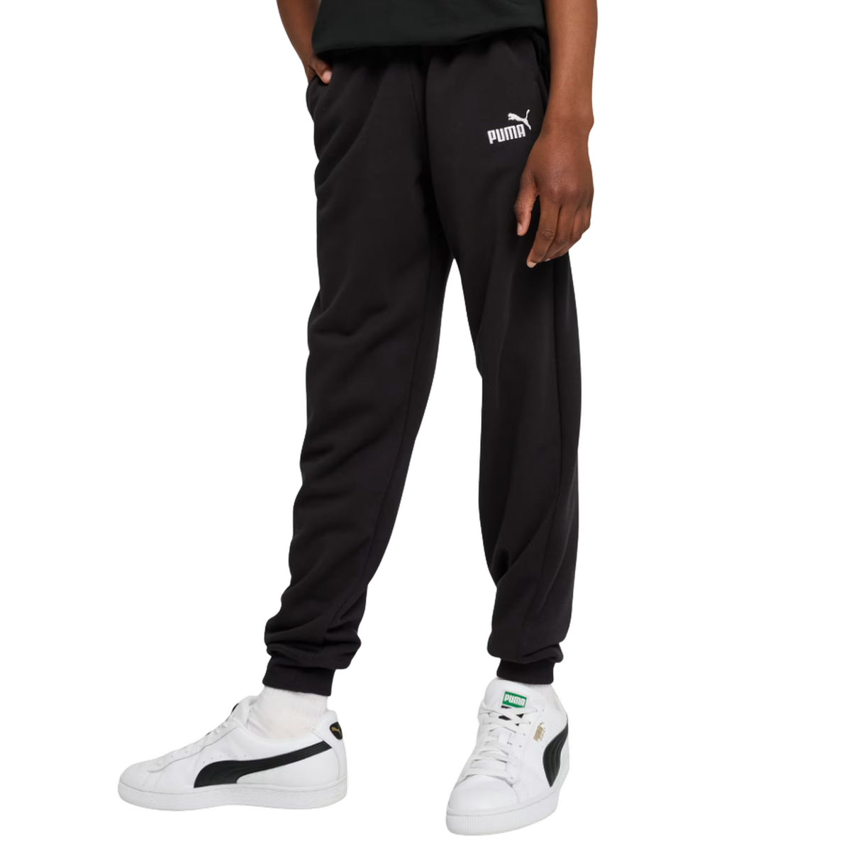 PUMA ESS NO.1 LOGO TR PANT JR - Nero - immagine principale