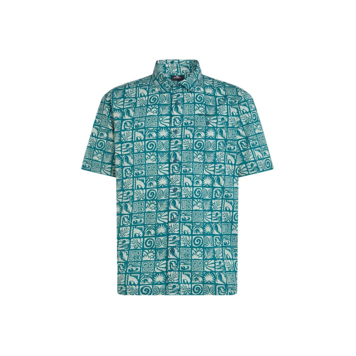O'NEILL PRINT SHIRT - Turchese - vista 4
