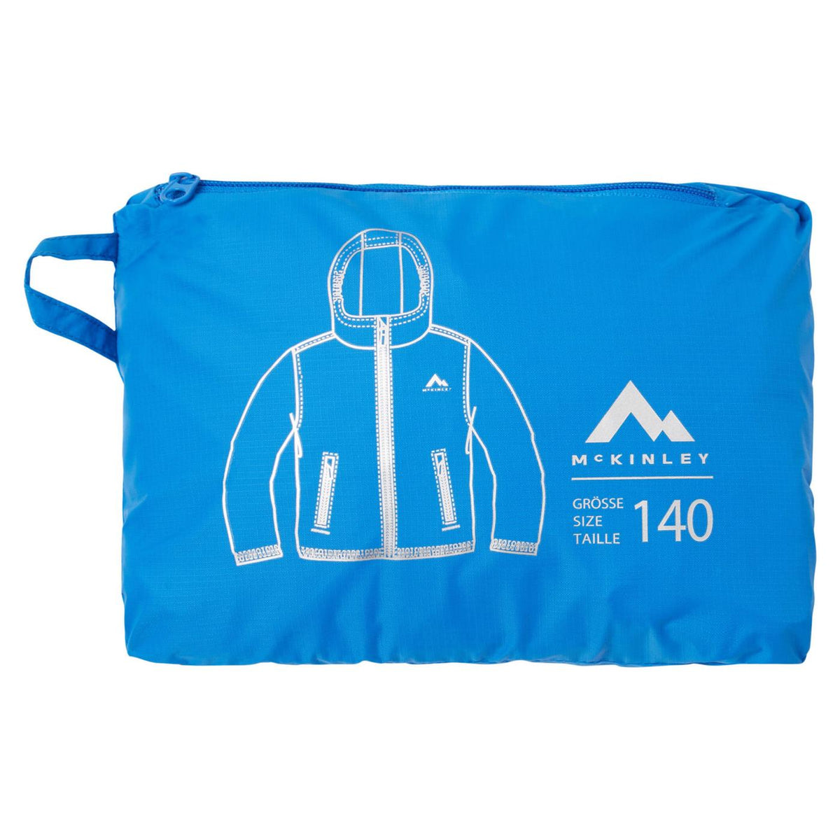 MC KINLEY RAINWEAR JACKET JUNIOR - Blu Royal - vista 3
