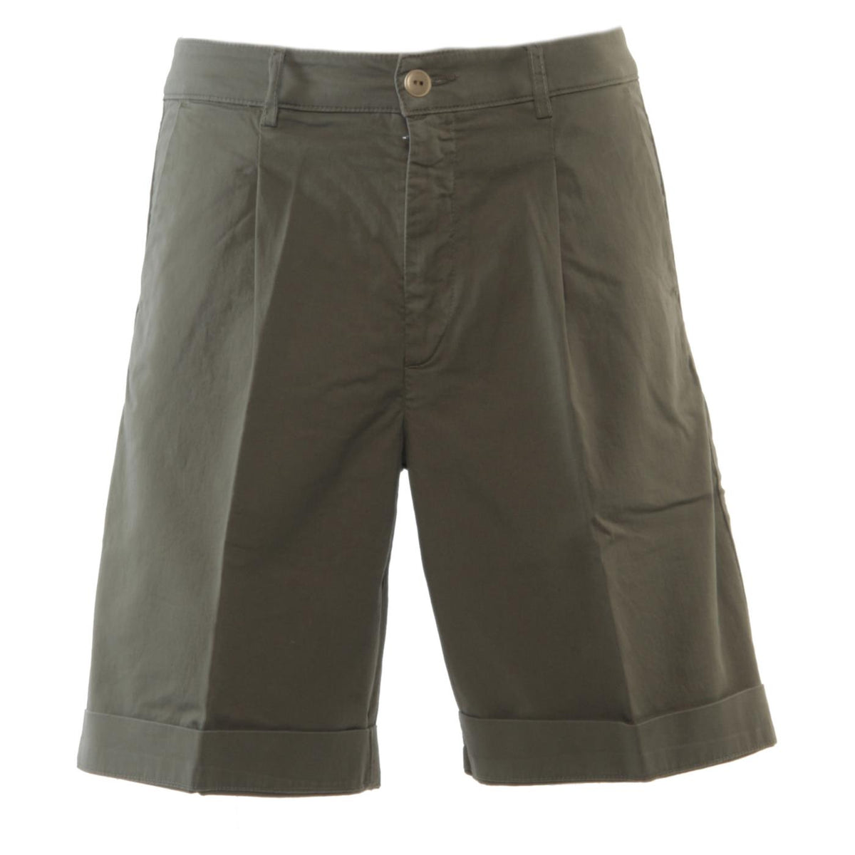 40 WEFT MAYA W BERMUDA CHINO - Militare - immagine principale