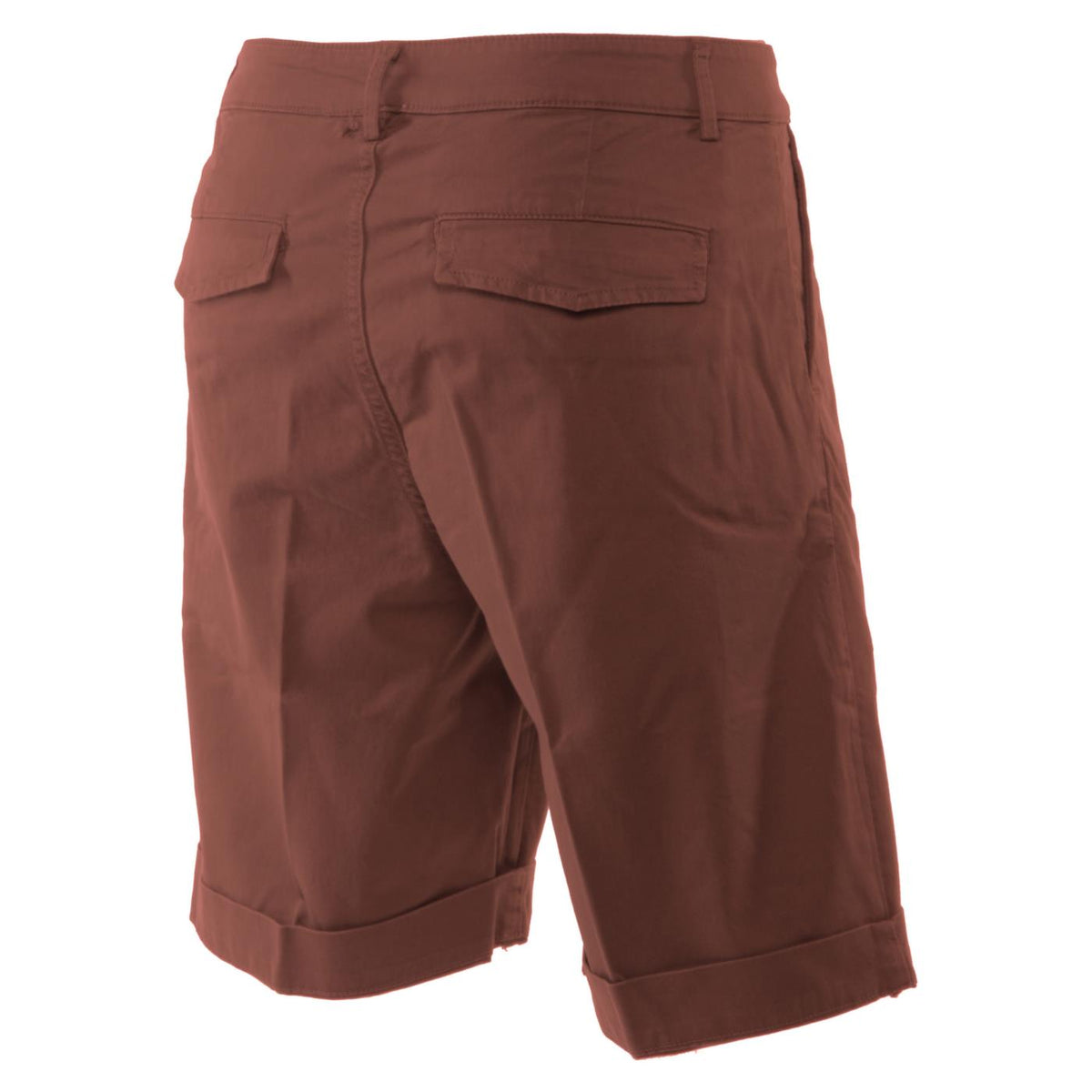 40 WEFT MAYA W BERMUDA CHINO - Bordeaux - vista 3