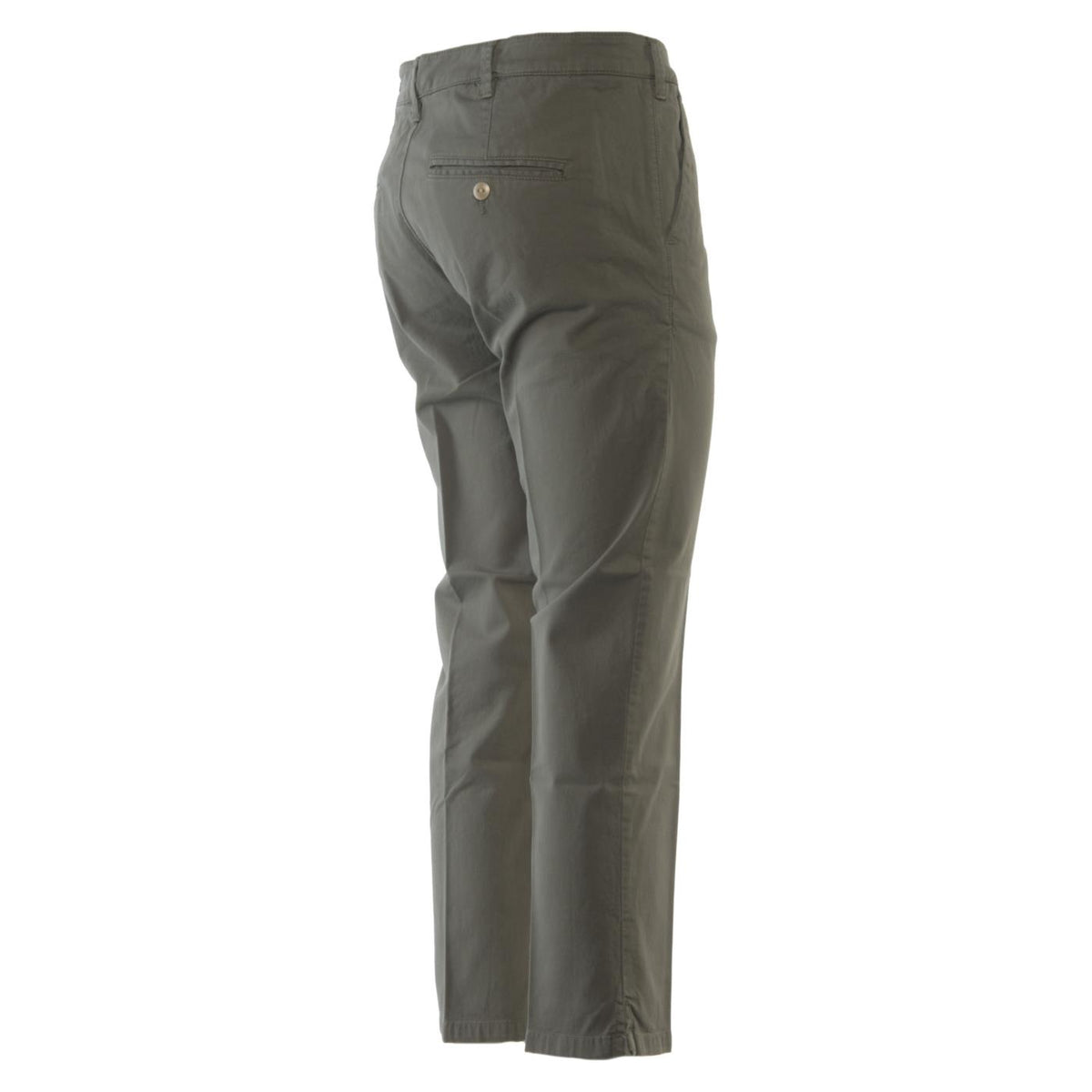 40 WEFT THEA W PANT CHINO FLARED - Militare - vista 3
