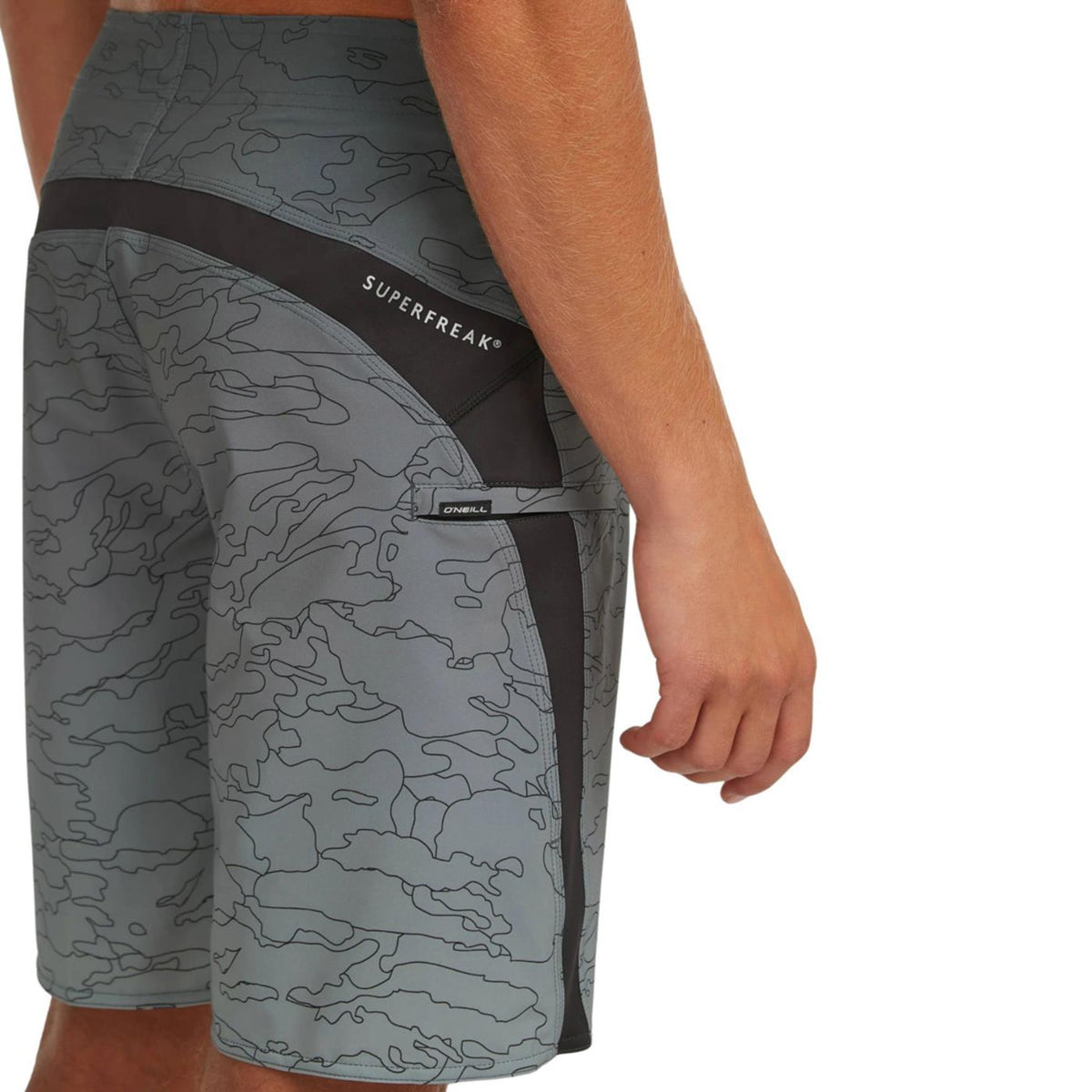 O'NEILL SUPERFREAK 20 BOARDSHORTS - Grigio scuro - vista 3