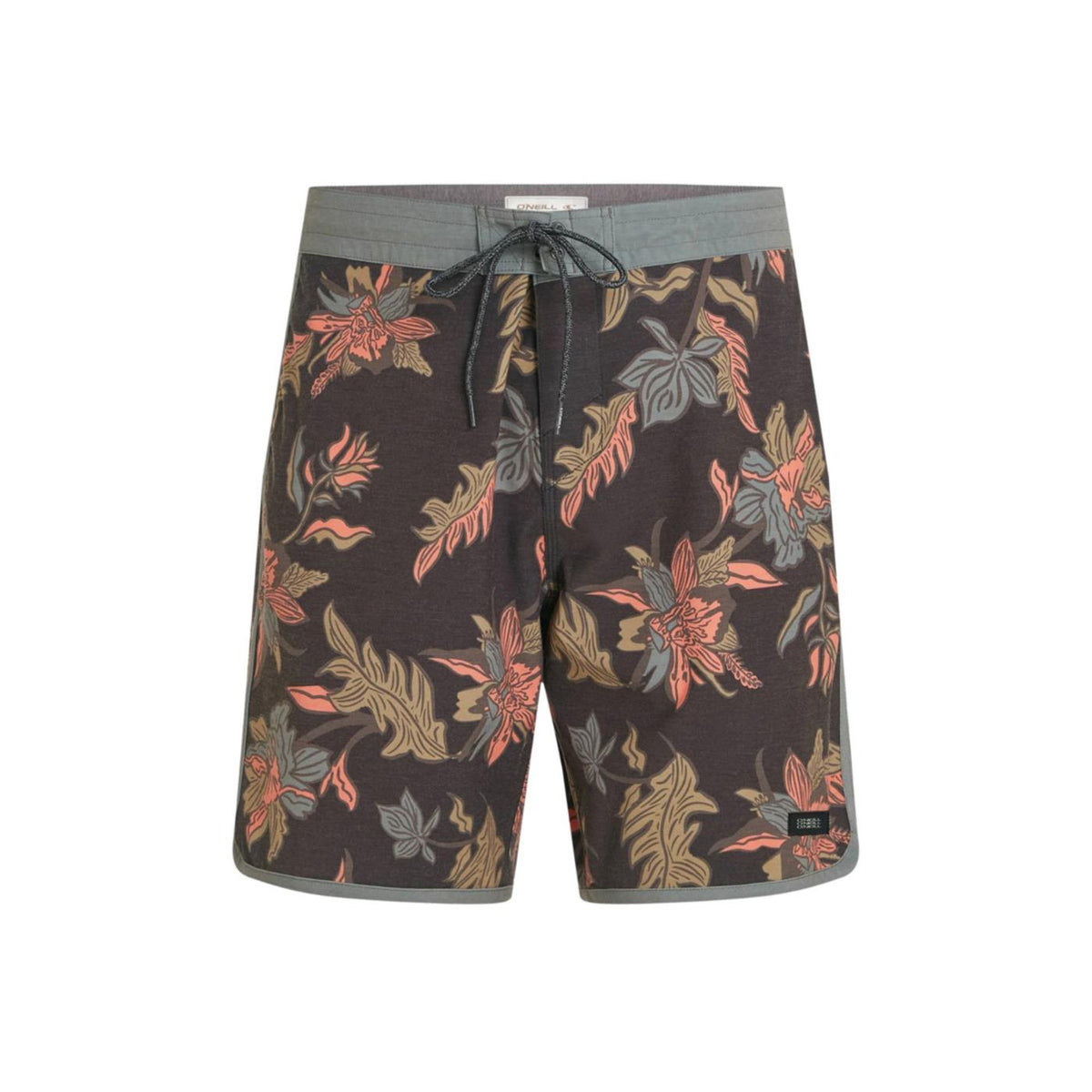O'NEILL CRUZER SCALLOP BOARDSHORT - Grigio scuro - vista 4