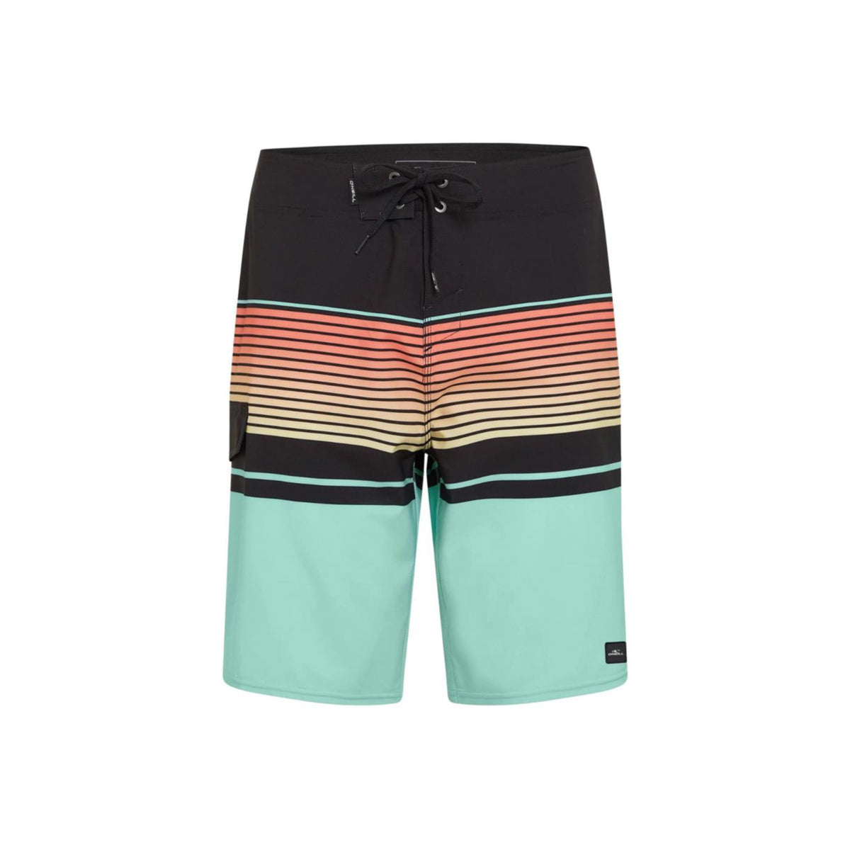 O'NEILL LENNOX STRIPE BOARDSHORT - Nero - vista 4