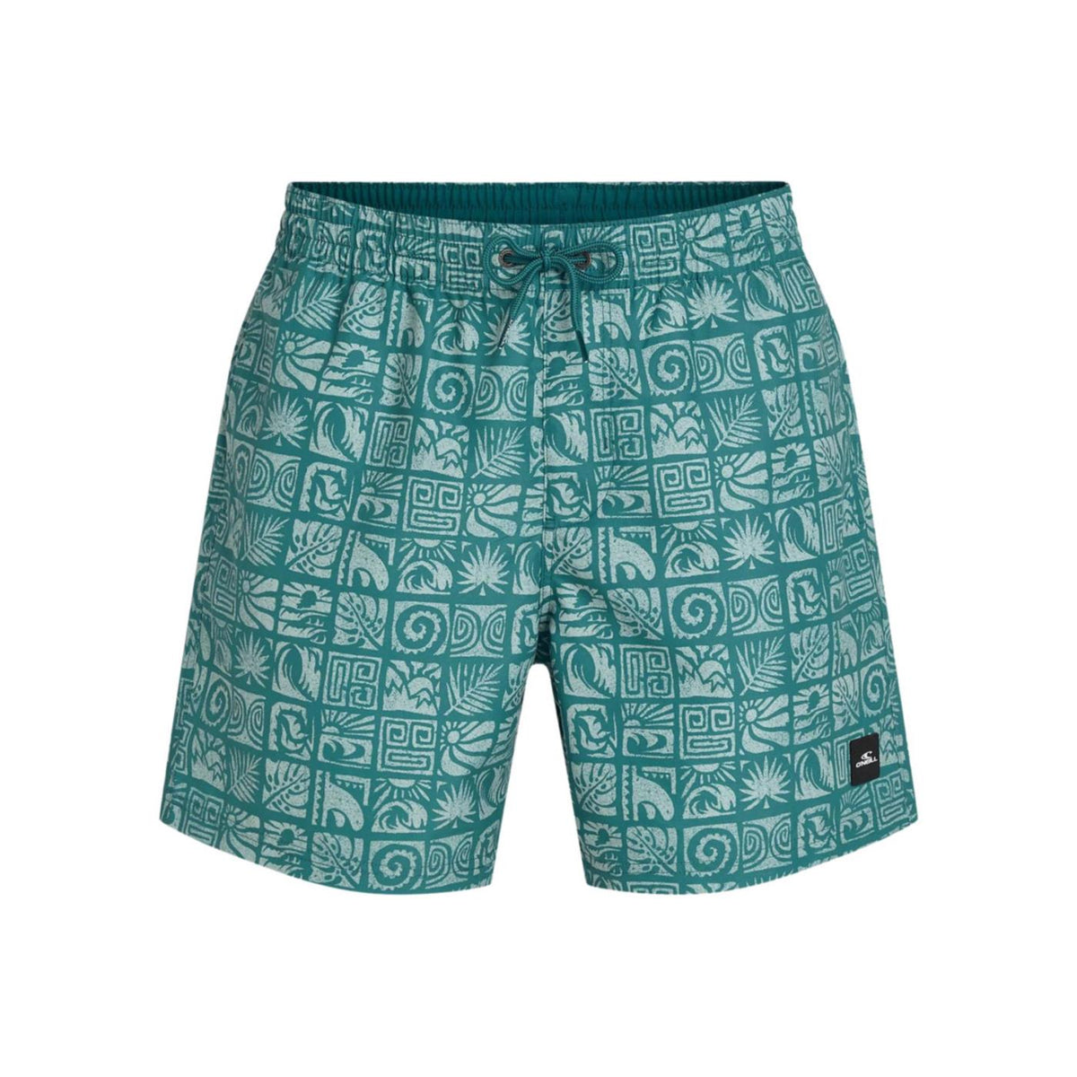 O'NEILL PRINT 16 SWIMSHORTS - Verde - vista 4