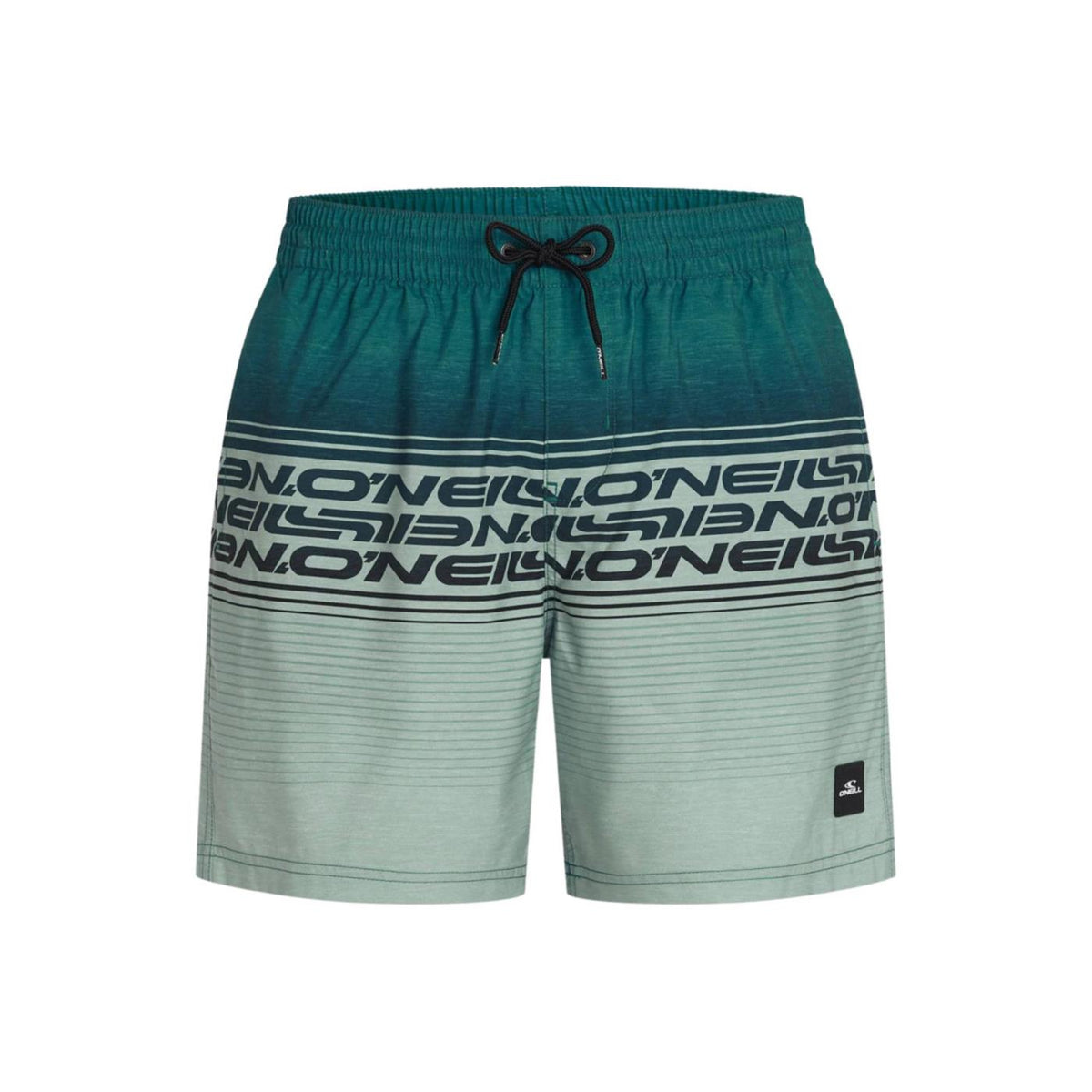 O'NEILL LOGO STRIPE 16 SWIMSHORTS - Verde - vista 4