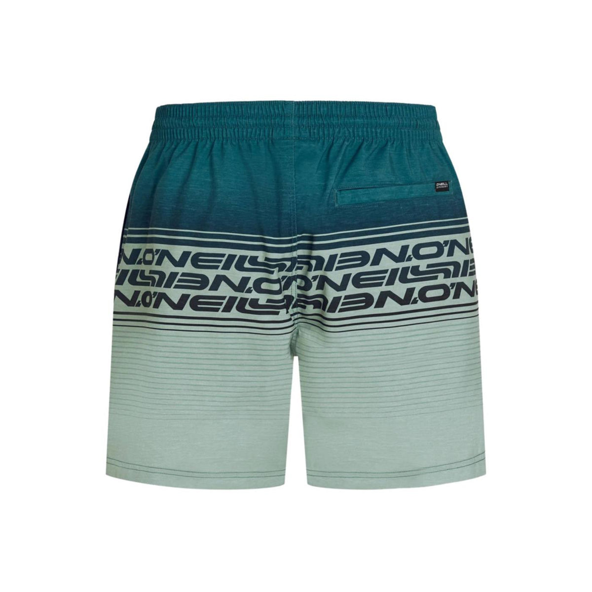 O'NEILL LOGO STRIPE 16 SWIMSHORTS - Verde - vista 5