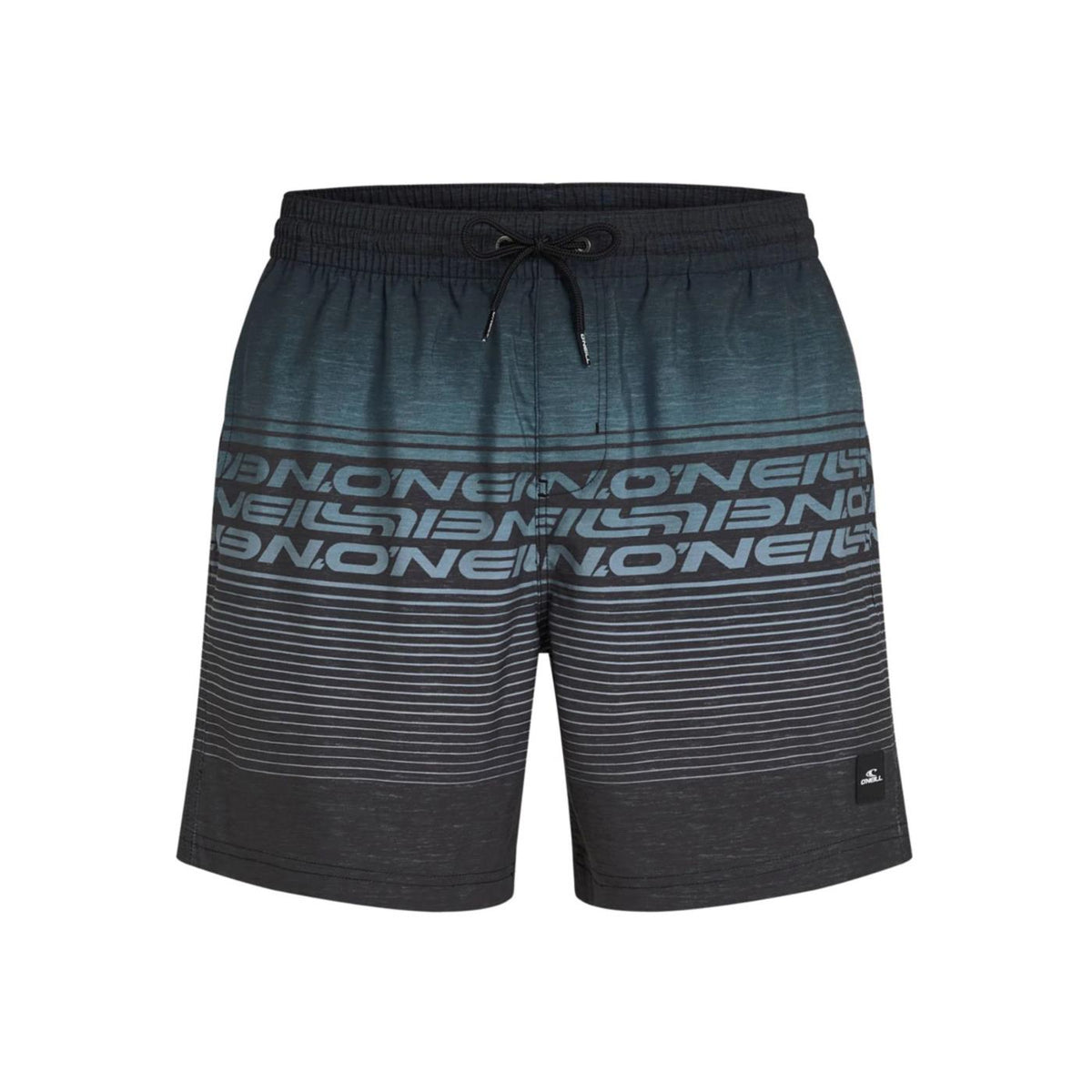O'NEILL LOGO STRIPE 16 SWIMSHORTS - Grigio scuro - vista 4
