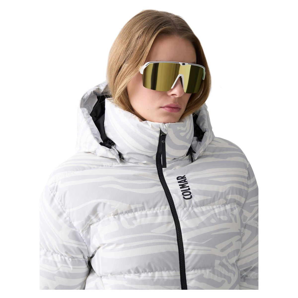 COLMAR PUFFY WOMAN DOWN JACKET - Bianco - vista 4