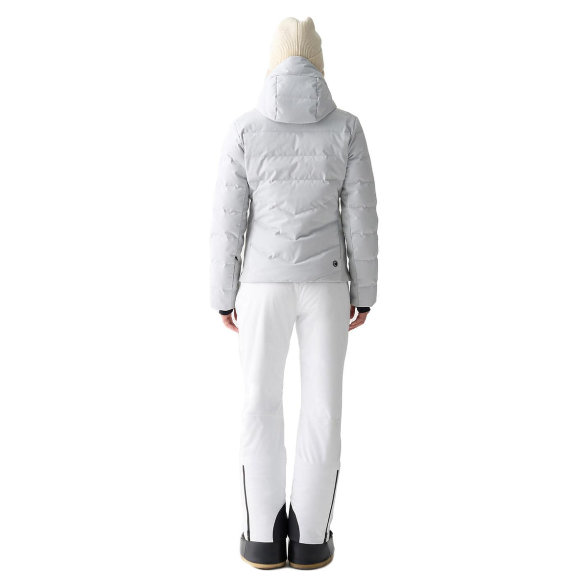 COLMAR SHAPING WOMAN DOWN JACKET - Grigio chiaro - vista 4