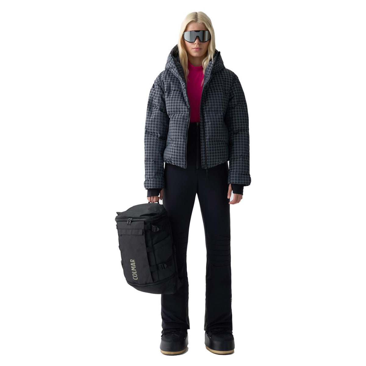 COLMAR URBAN CHIC W DOWN JACKET - Nero - vista 3