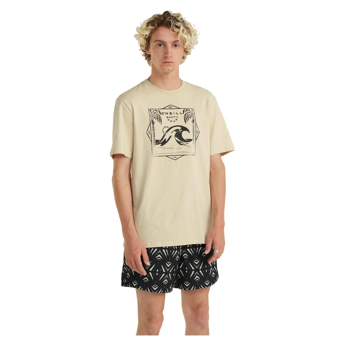 O'NEILL MIX MATCH WAVE T-SHIRT - Beige - immagine principale