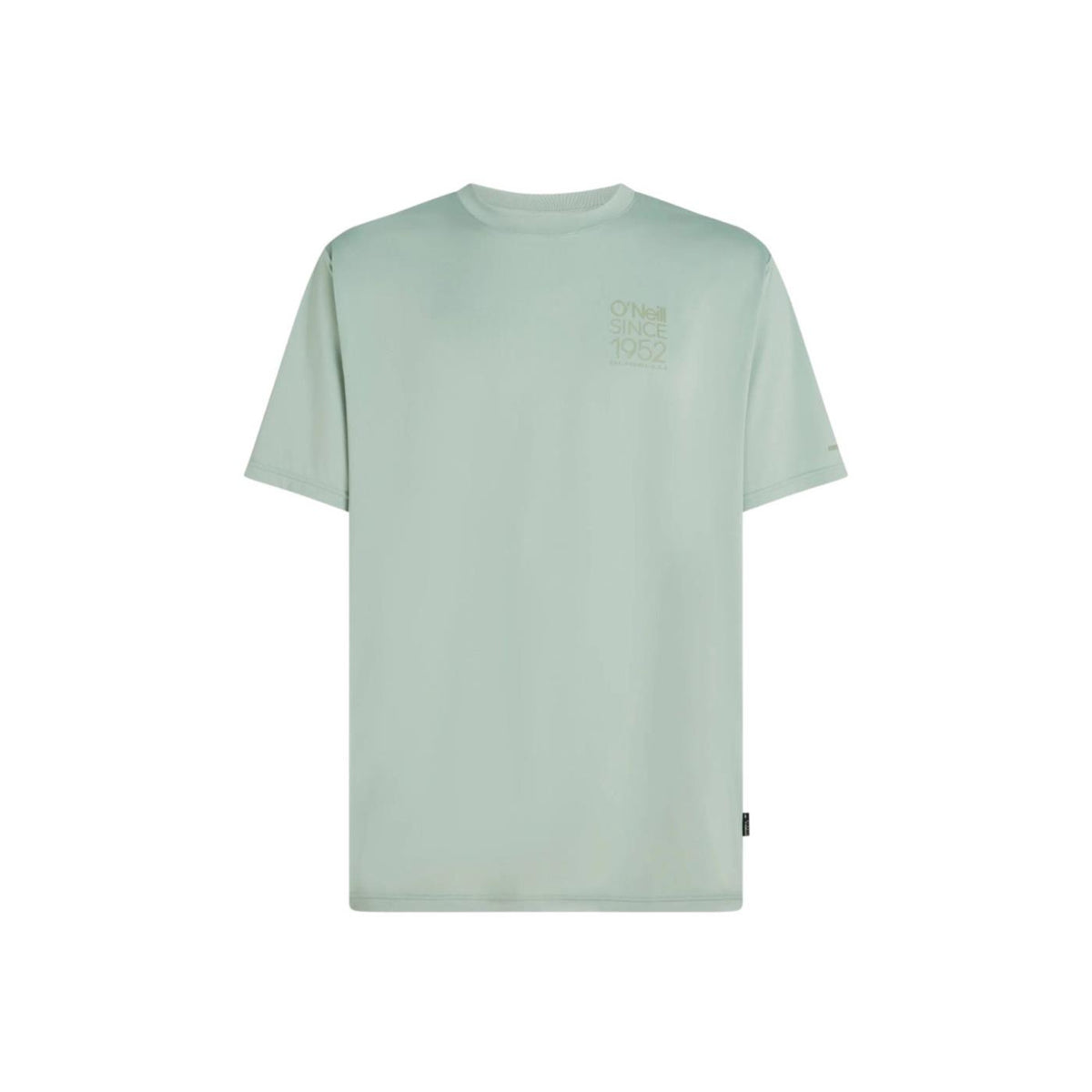 O'NEILL HYBRID UPF BACK PRINT TEE - Verde - vista 4