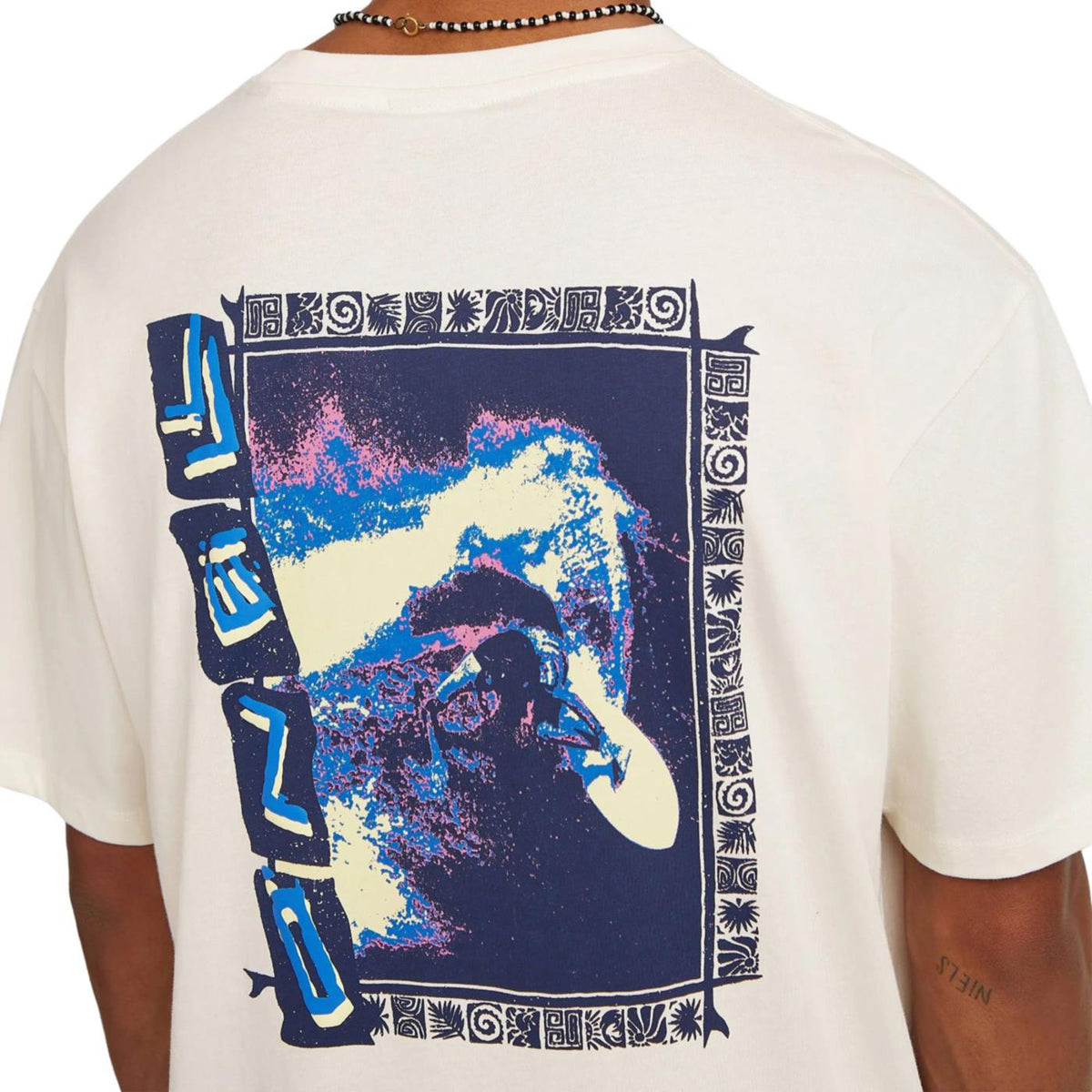 O'NEILL PHOTO BACK PRINT T-SHIRT - Beige - vista 3