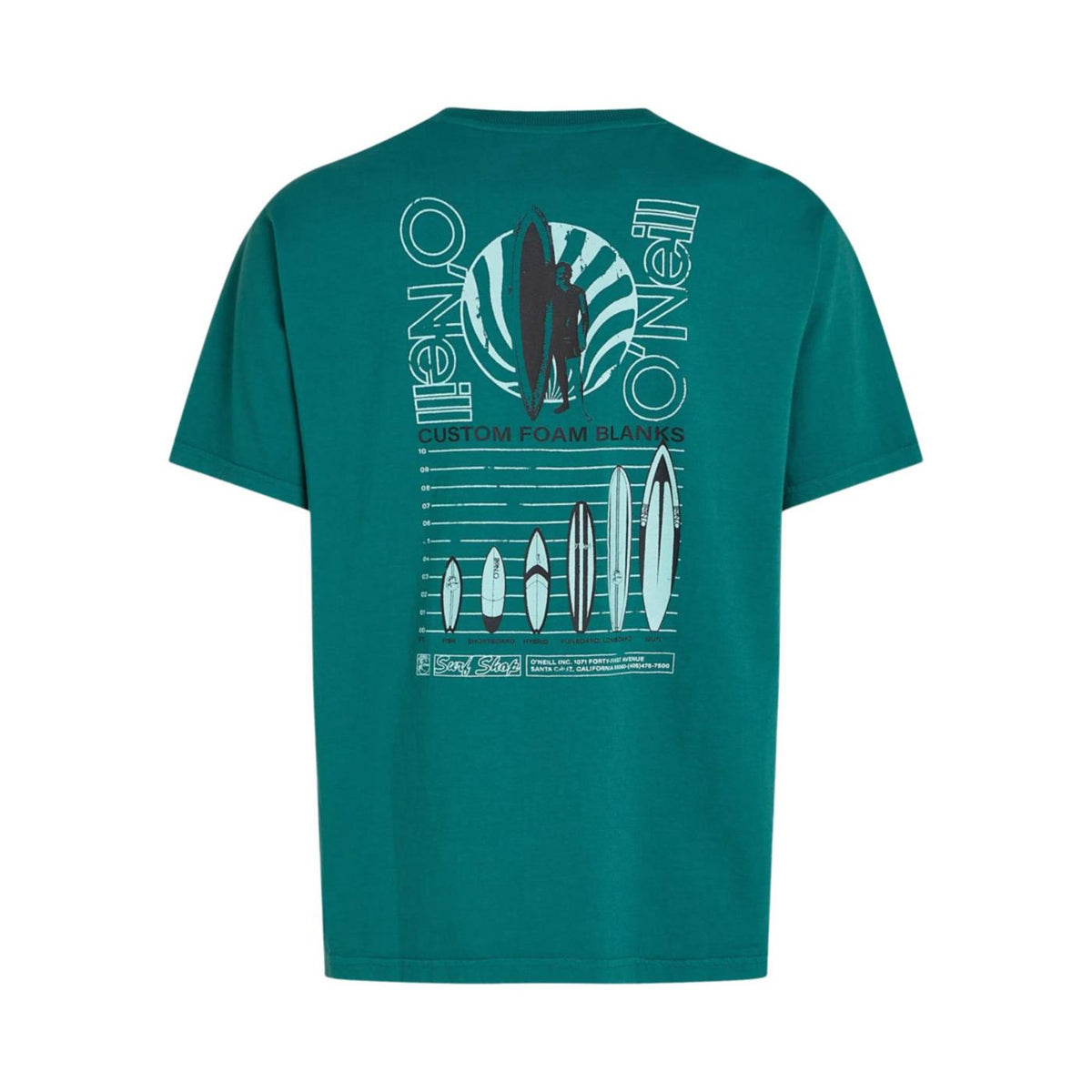 O'NEILL ORIGINALS VINTAGE GRAPHIC - Verde - vista 5