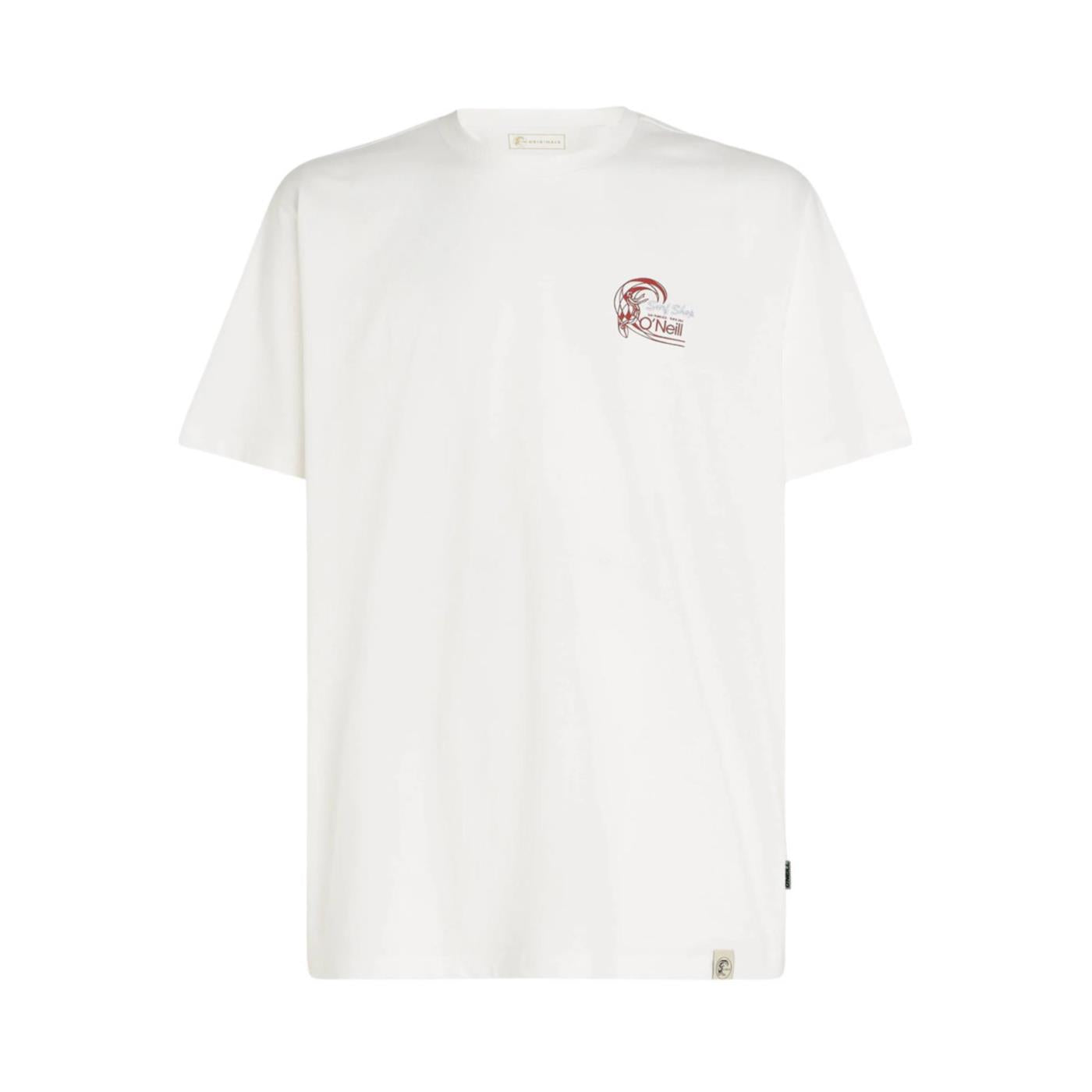 O'NEILL ORIGINALS 70S GRAPHIC TEE - Bianco - vista 4