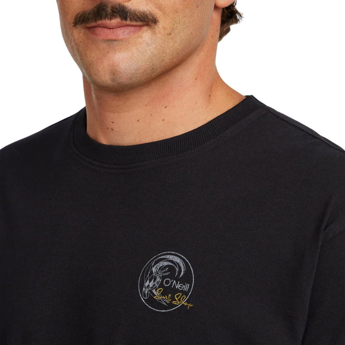 O'NEILL ORIGINALS 70S GRAPHIC TEE - Nero - vista 3
