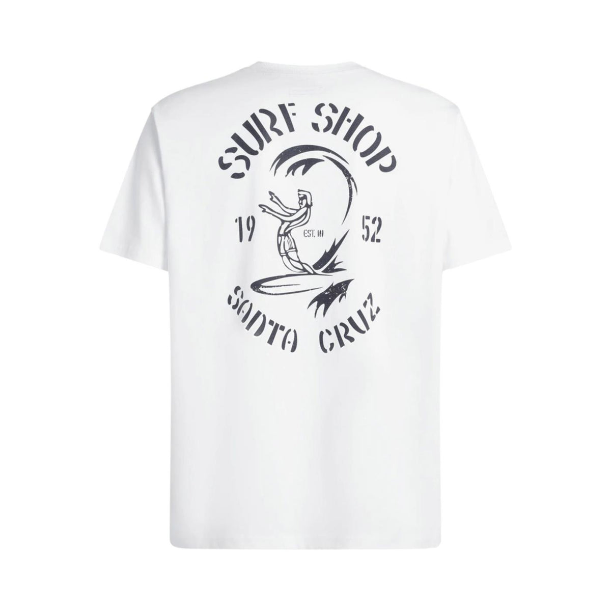 O'NEILL ORIGINALS SURF SHOP TEE - Bianco - vista 4