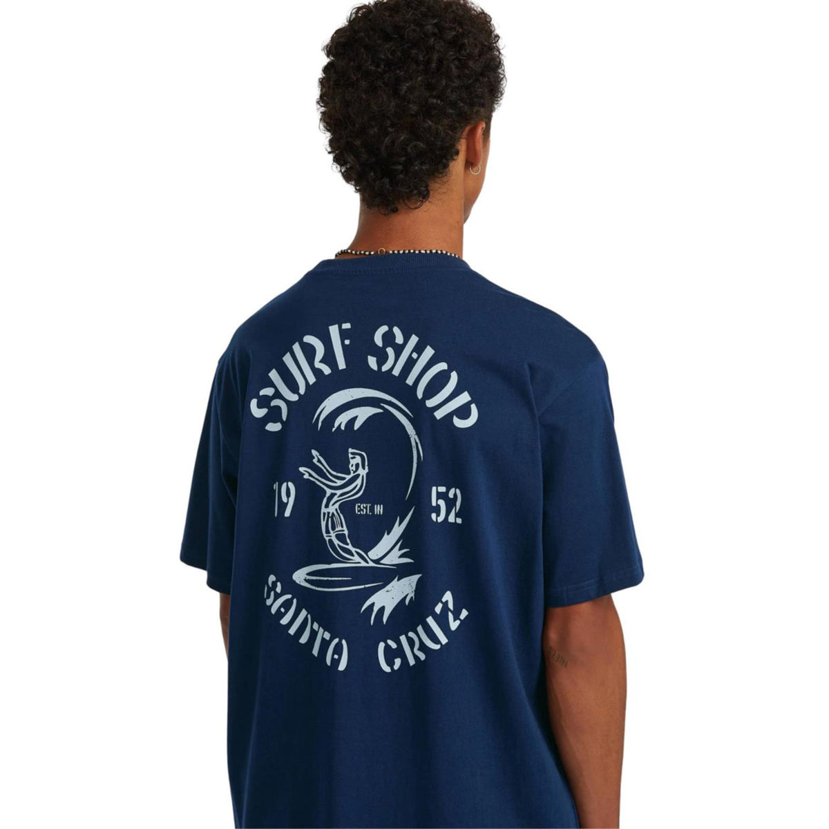 O'NEILL ORIGINALS SURF SHOP TEE - Blu - vista 2