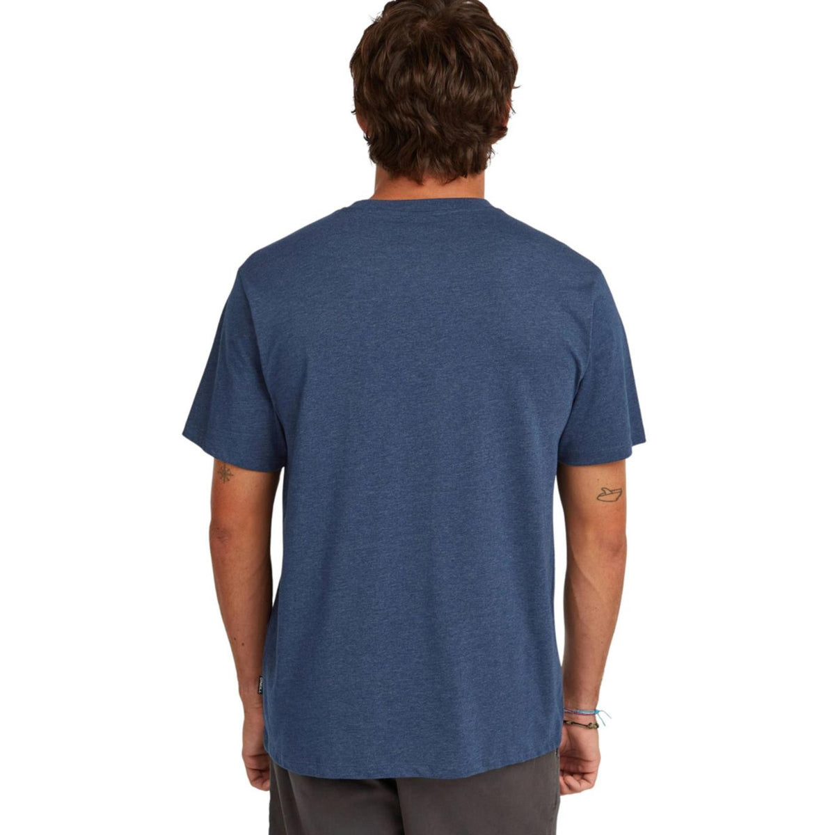 O'NEILL MELANGE FRONT PRINT TEE - Denim - vista 2