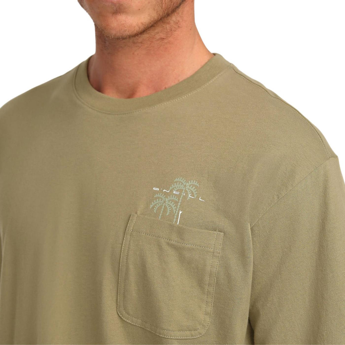 O'NEILL CHEST POCKET T-SHIRT - Militare - vista 3