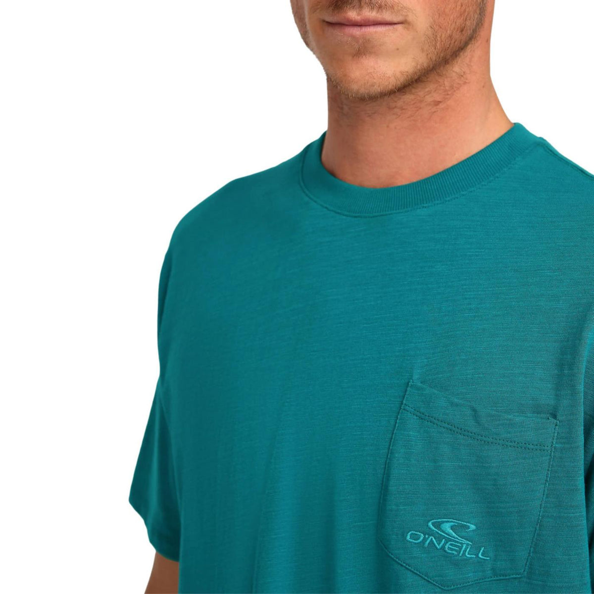 O'NEILL SLUB CHEST POCKET T-SHIRT - Verde - vista 3