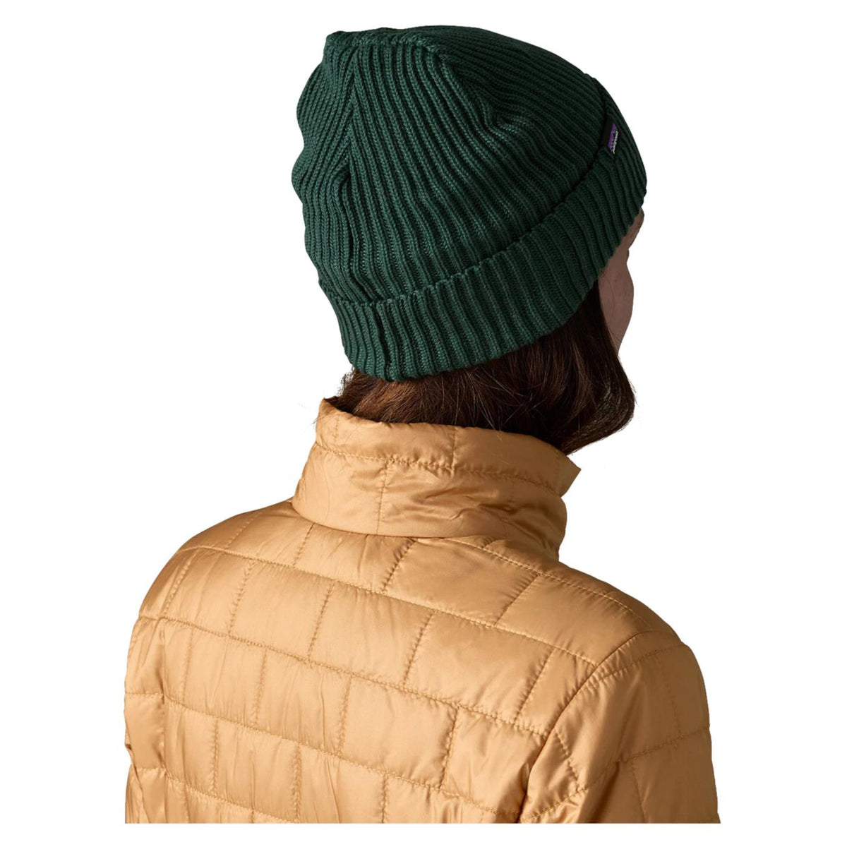 PATAGONIA FISHERMANS ROLLED BEANIE - Verde - vista 3