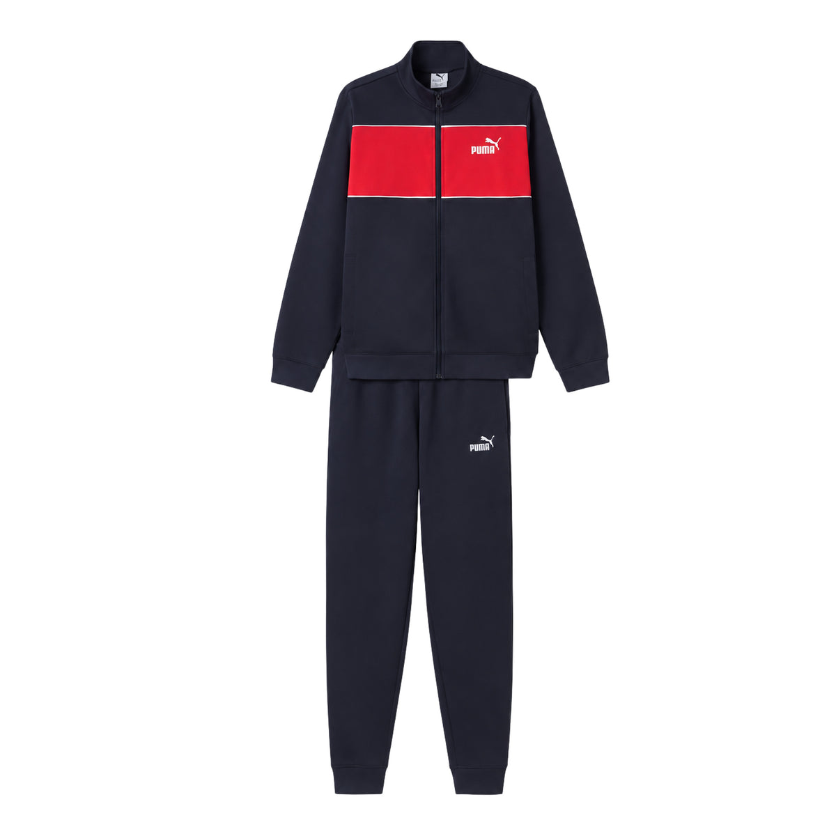 PUMA ESS SWEAT SUIT FZ FL JR - Blu - immagine principale