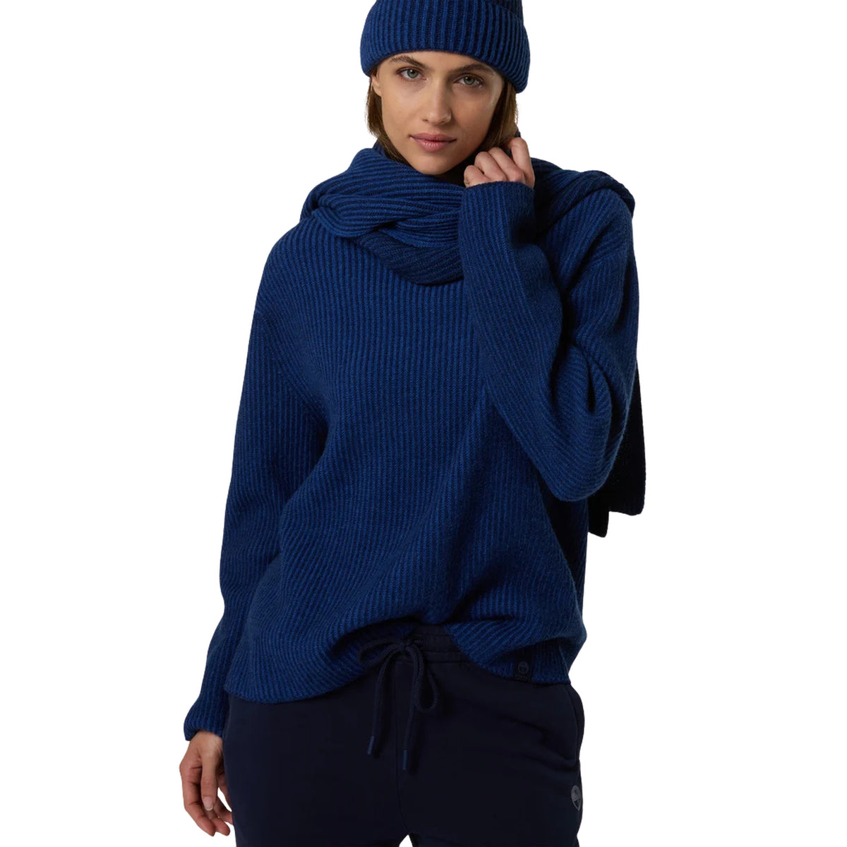 NORTH SAILS W MOCK NECK 5GG KNITWEAR - Blu - immagine principale