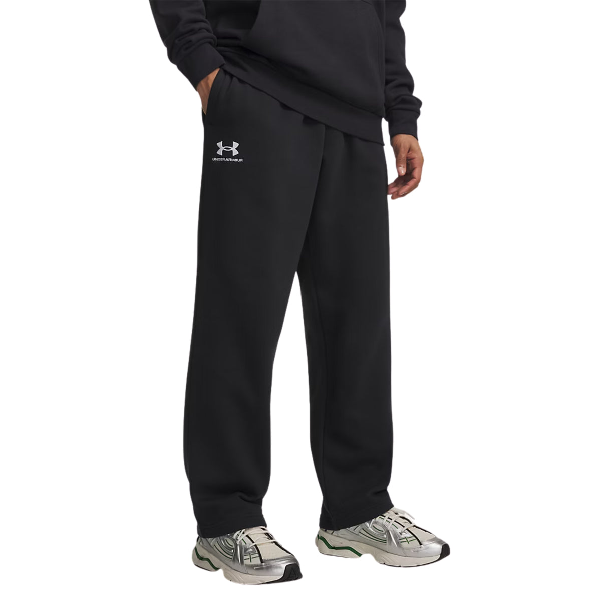 UNDER ARMOUR ICON FLEECE PANT - Nero - immagine principale