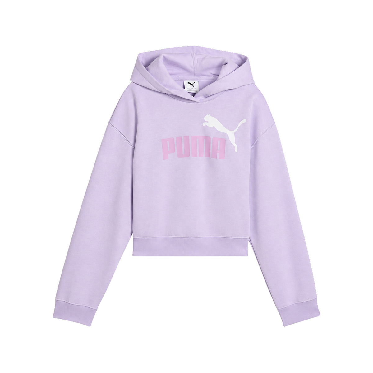 PUMA ESS 2COLOR LOGO HOODIE JR - Lilla - immagine principale