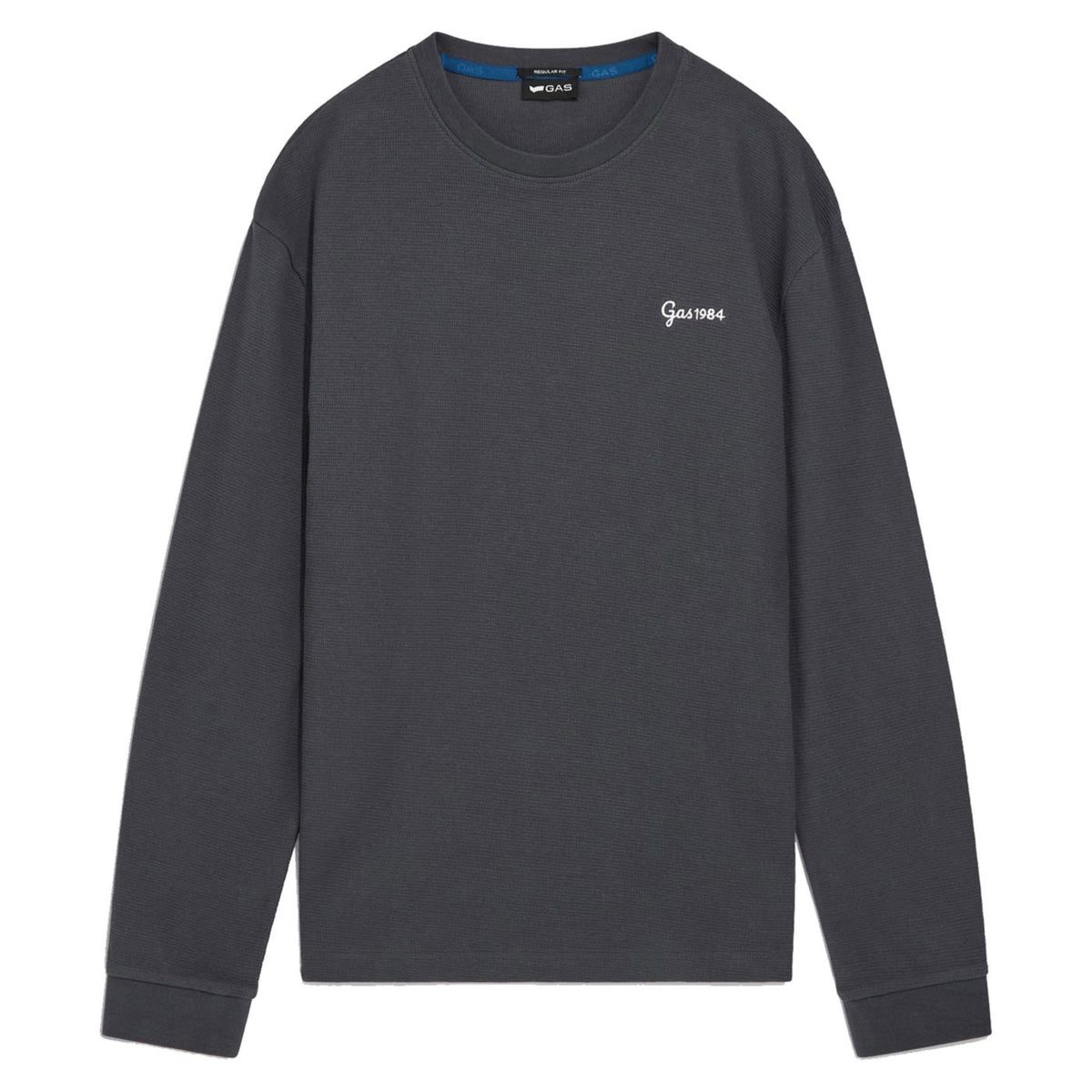 GAS T-SHIRT ML DHARIS - Grigio scuro - vista 3
