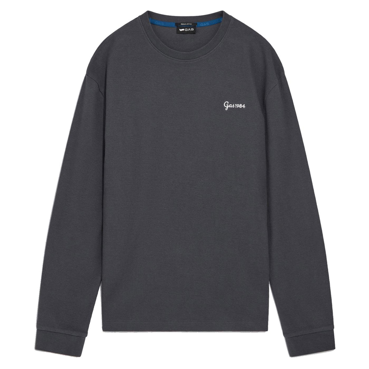 GAS T-SHIRT ML DHARIS - Grigio scuro - vista 4