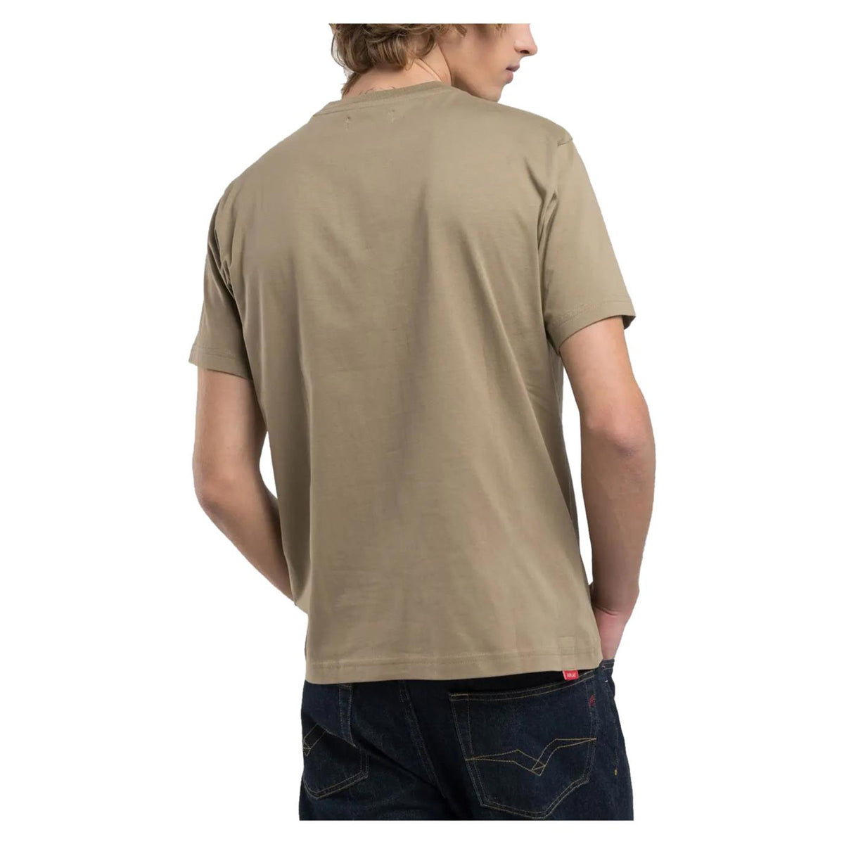 REPLAY TEE JERSEY CON RICAMO - seconda immagine