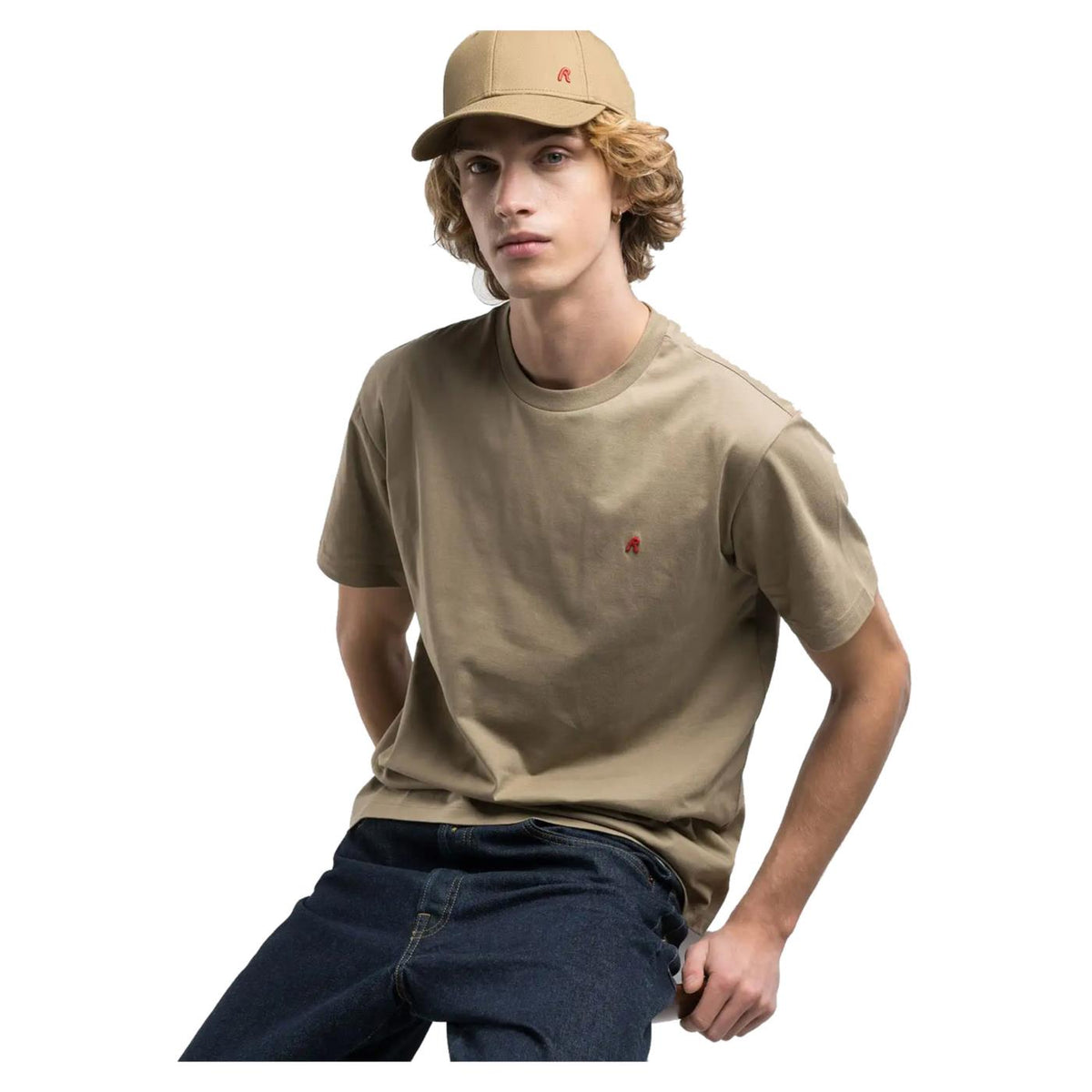 REPLAY TEE JERSEY CON RICAMO