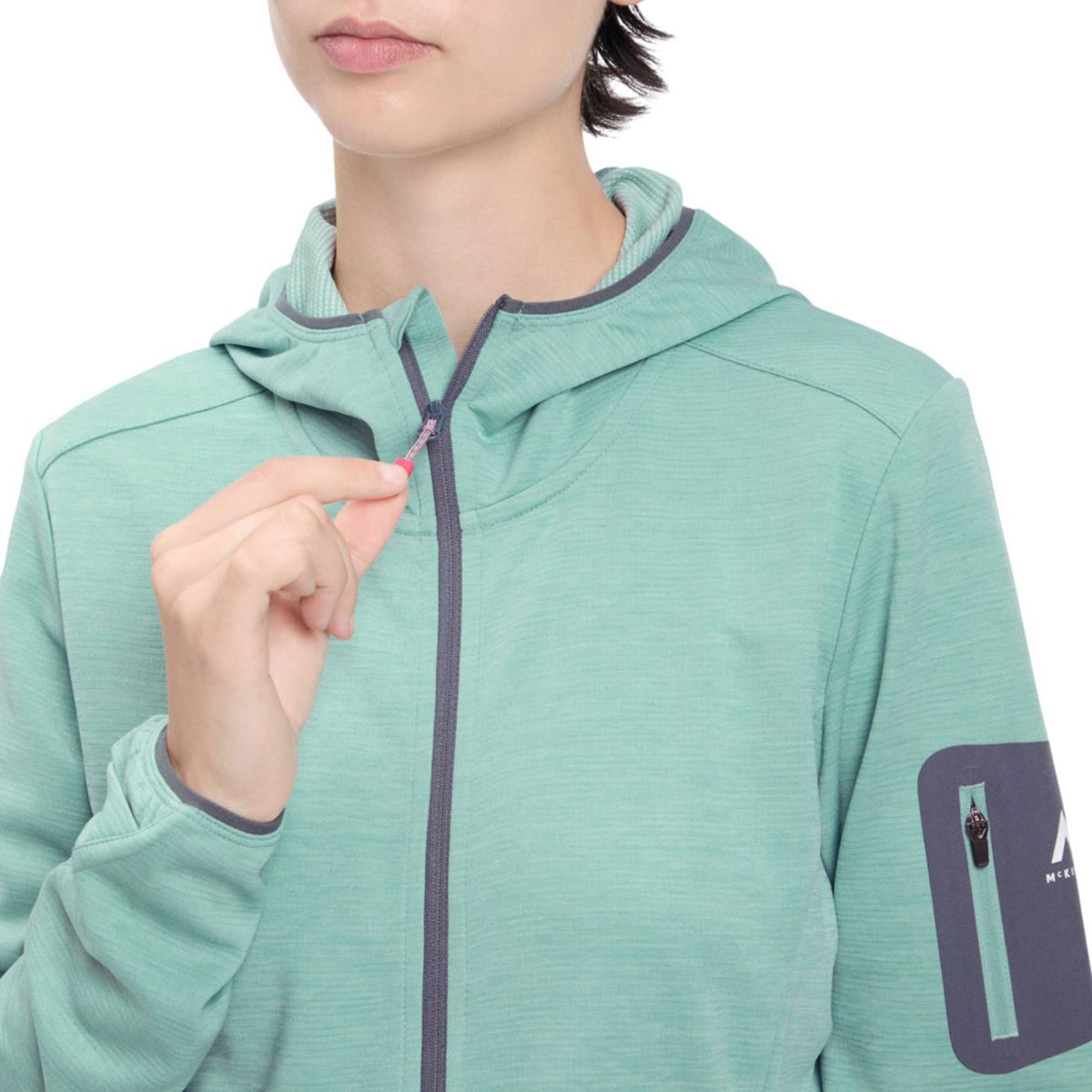MC KINLEY TAMBUK WOMAN MIDLAYER - Verde - vista 3